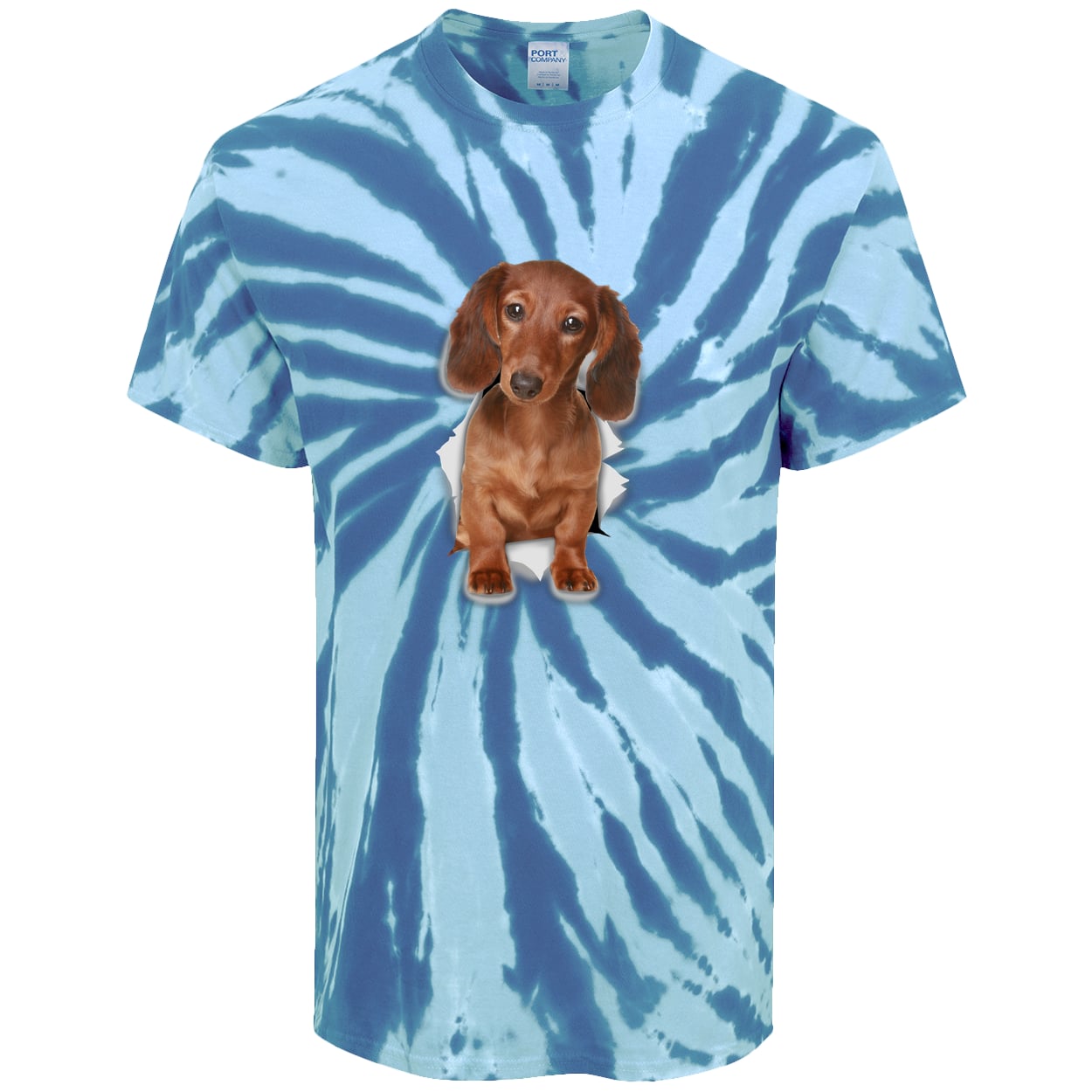 PC147 Port & Company Tie-Dye Tee - Royal