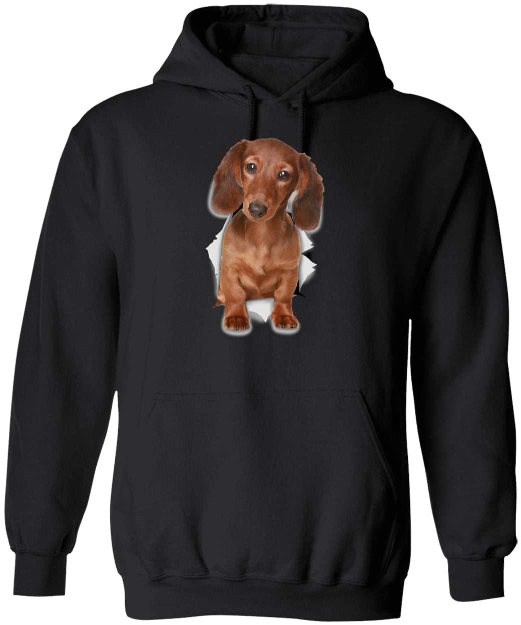G185 Gildan Pullover Hoodie - Black