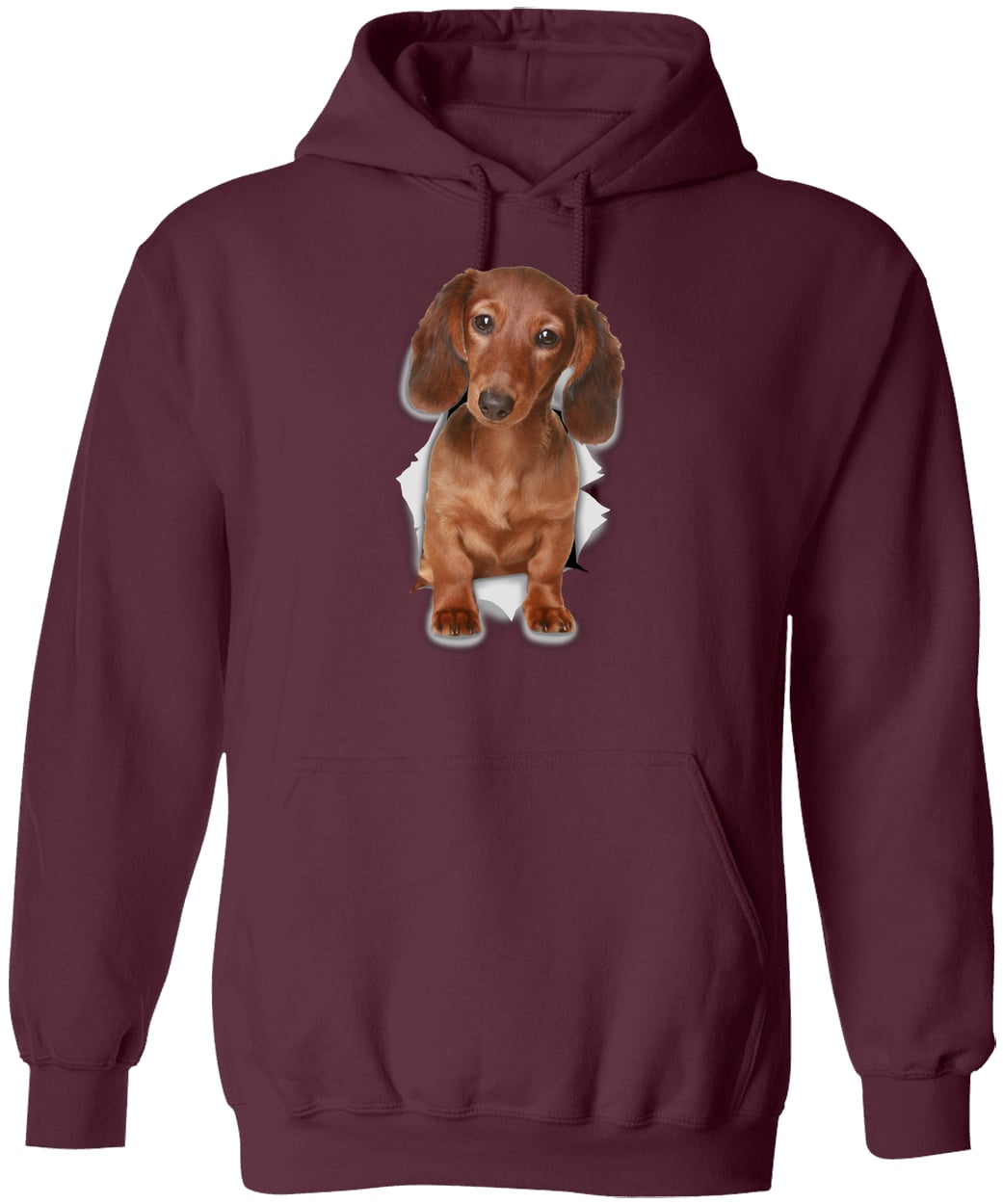 G185 Gildan Pullover Hoodie - Maroon
