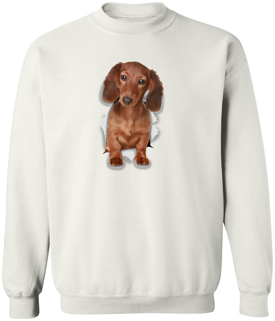 G180 Gildan Crewneck Pullover Sweatshirt - White