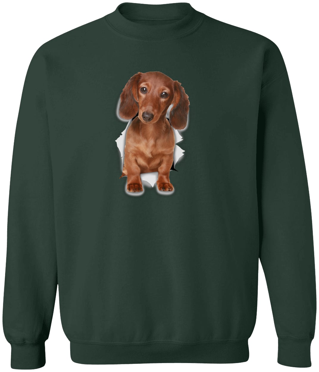 G180 Gildan Crewneck Pullover Sweatshirt - Forest Green