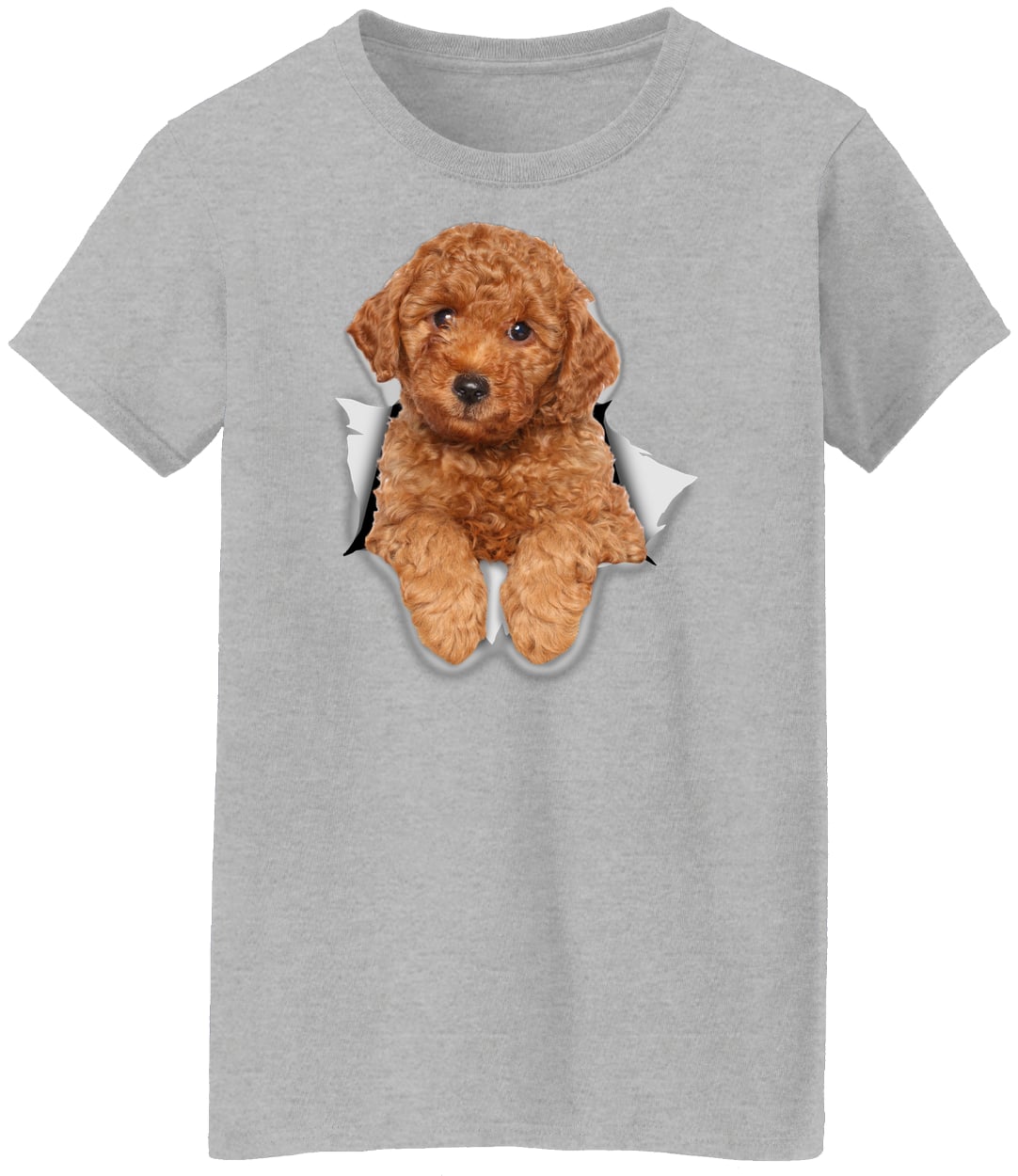 G500L Ladies' 5.3 oz. T-Shirt - Sport Grey