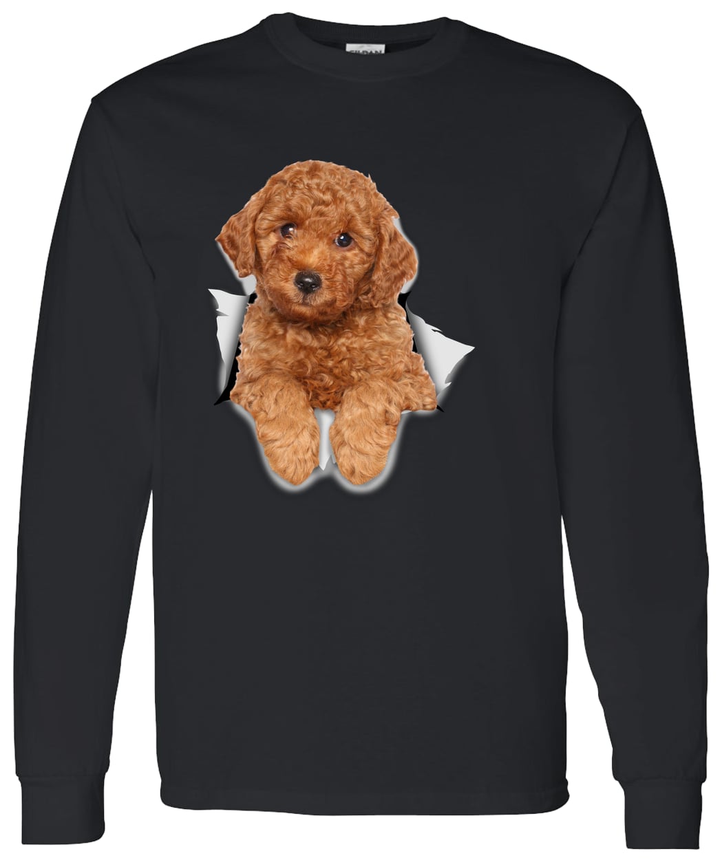 G540 LS T-Shirt 5.3 oz. - Black