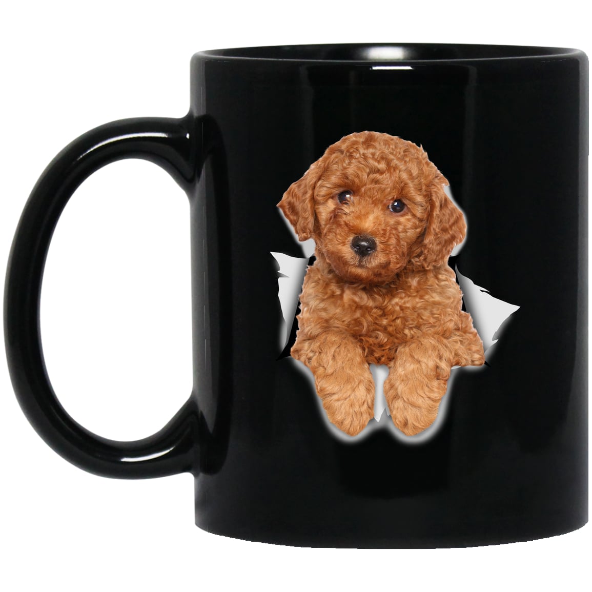 BM11OZ 11oz Black Mug Design Preview
