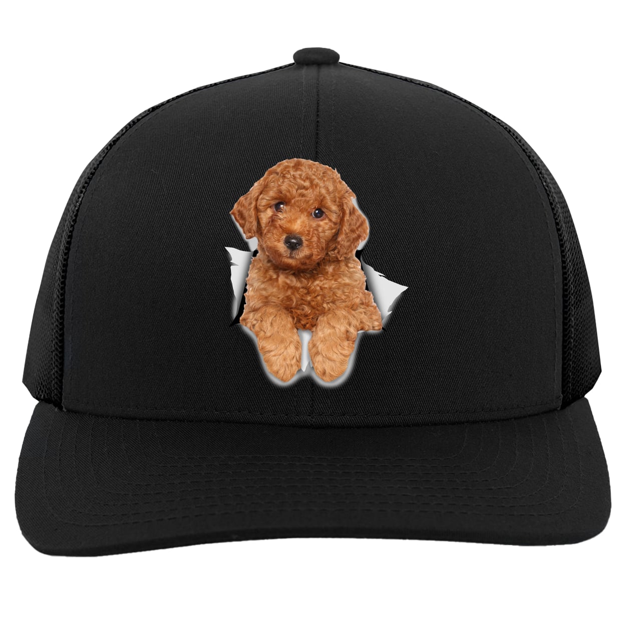104C Trucker Snap Back - Black