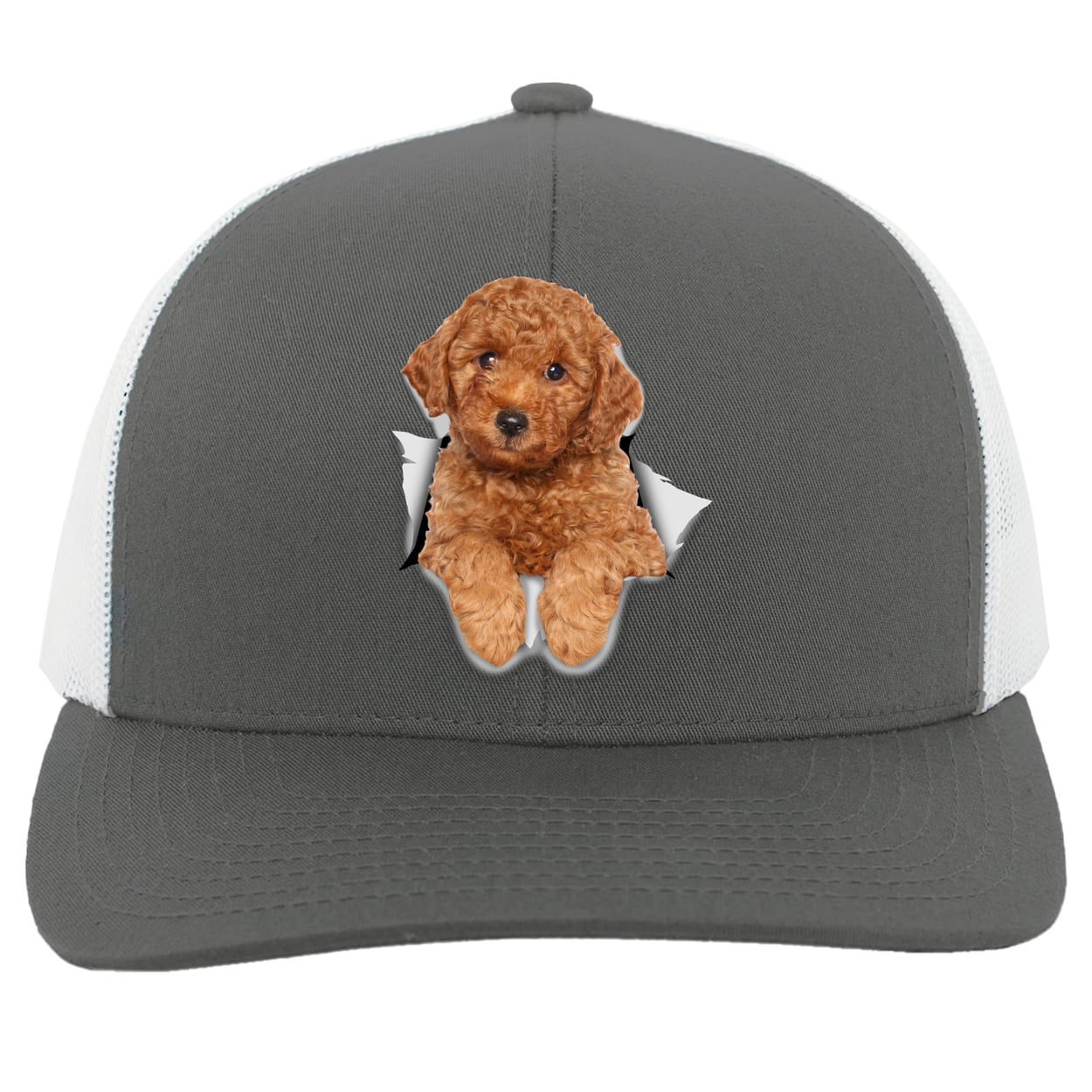 104C Trucker Snap Back - Graphite/White