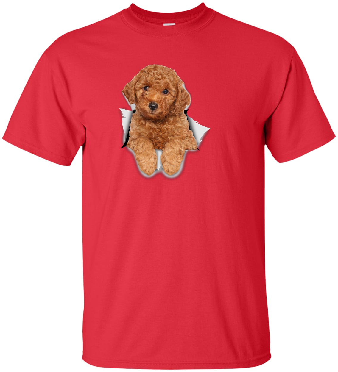 G200T Gildan Mens Tall Ultra Cotton Tee - Red