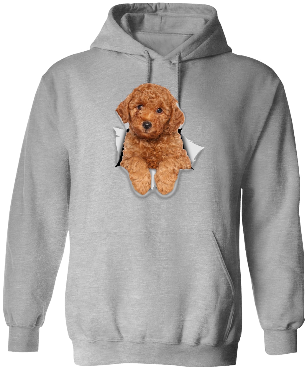 G185 Gildan Pullover Hoodie - Sport Grey