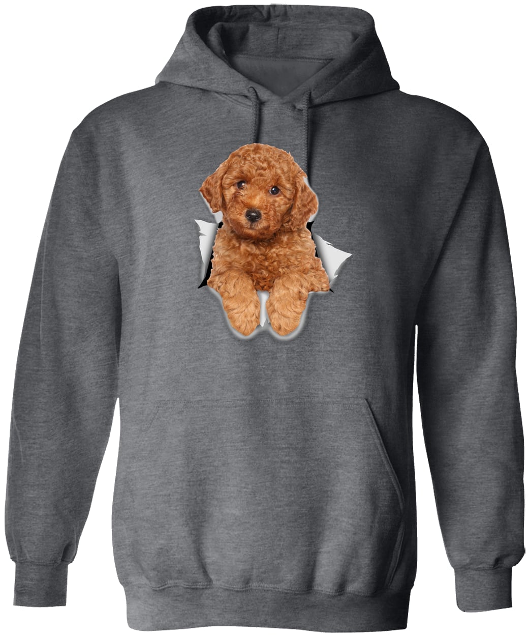 G185 Gildan Pullover Hoodie - Dark Heather
