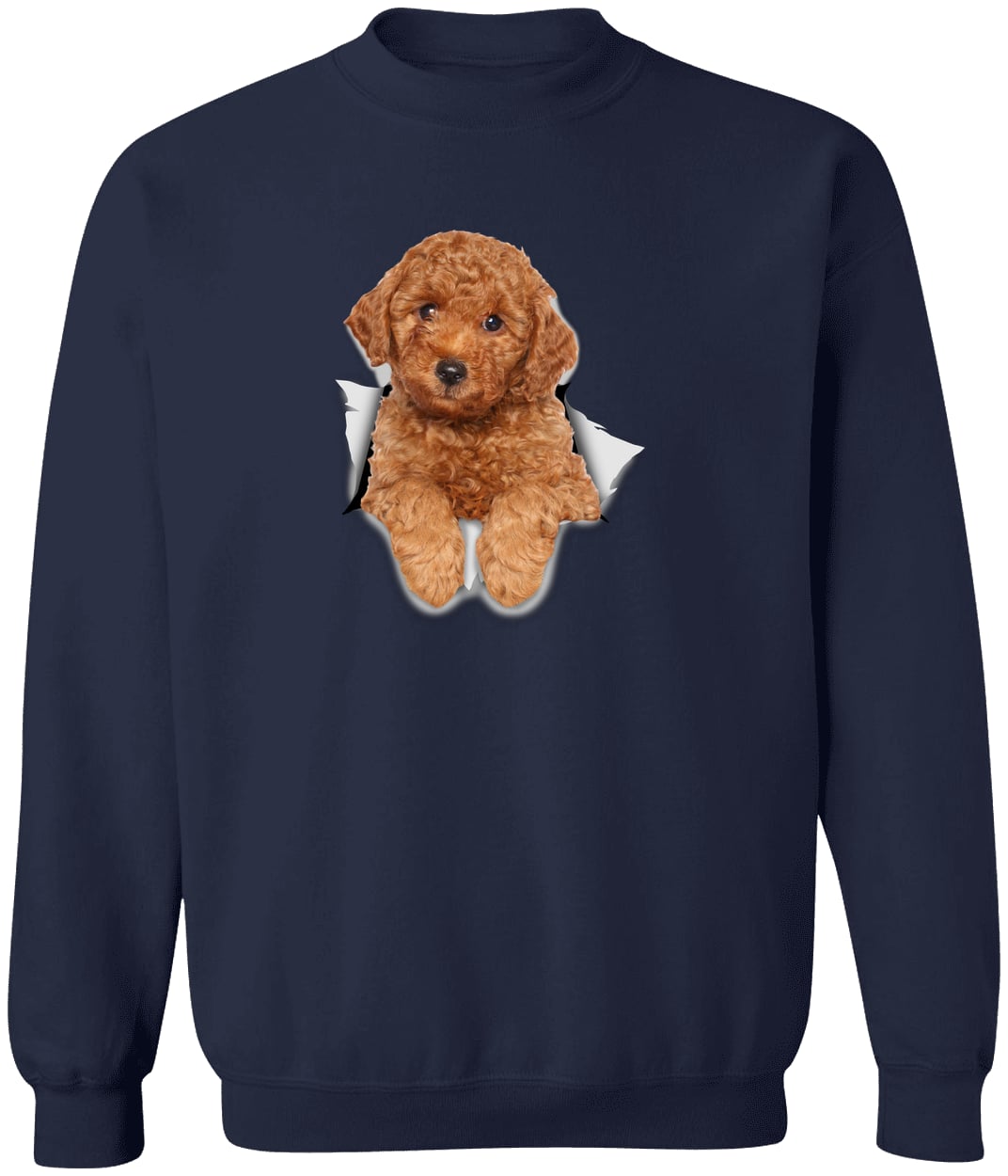 G180 Gildan Crewneck Pullover Sweatshirt - Navy