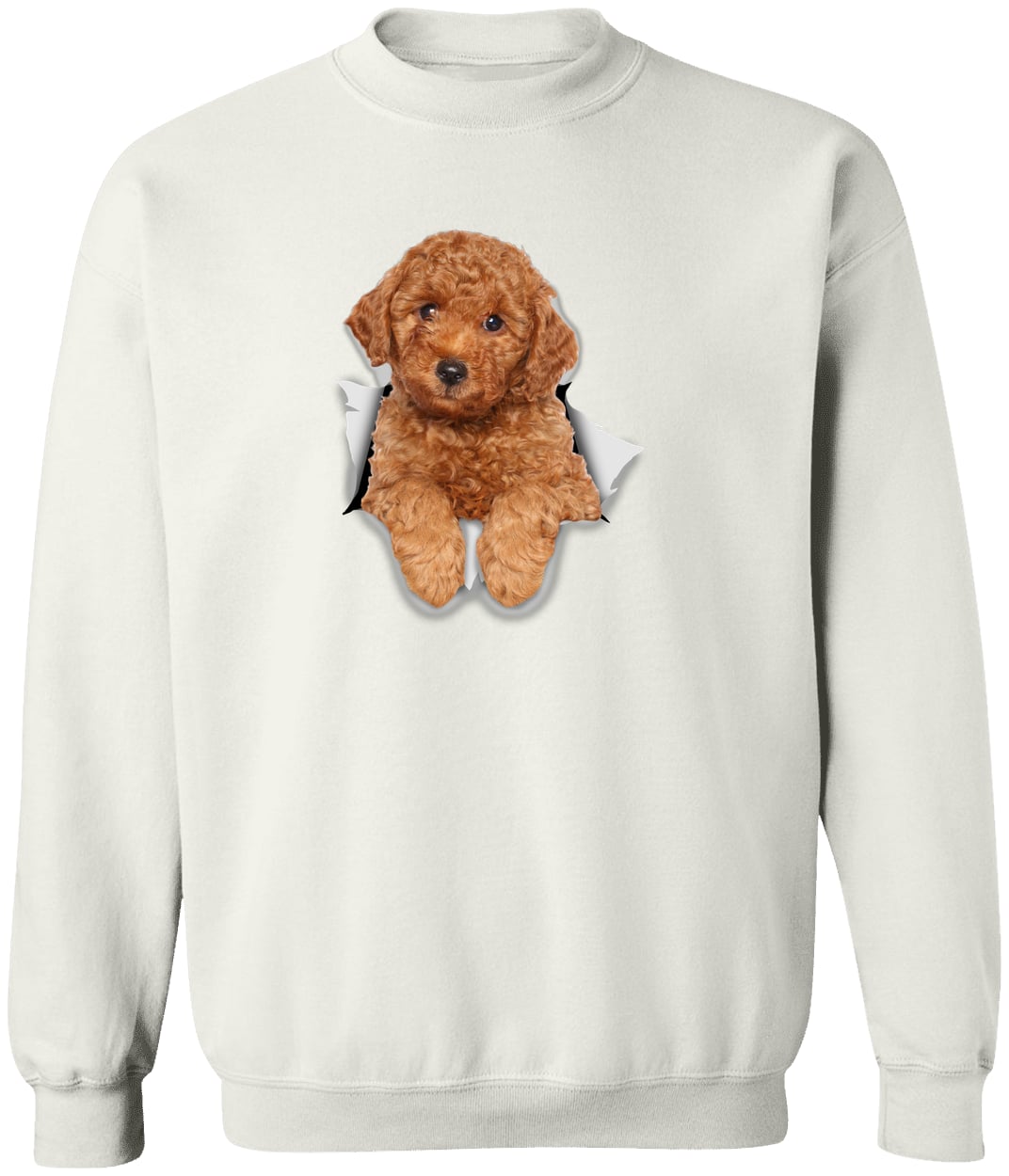 G180 Gildan Crewneck Pullover Sweatshirt - White