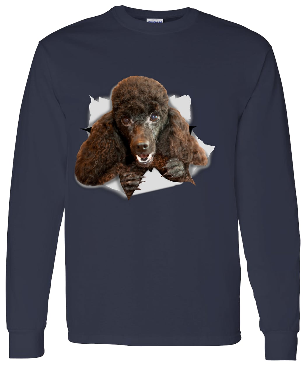 G540 LS T-Shirt 5.3 oz. - Navy