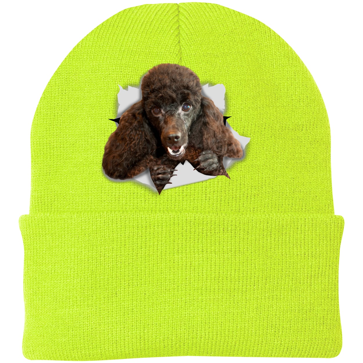 CP90 Port & Company Knit Beanie - Neon Yellow