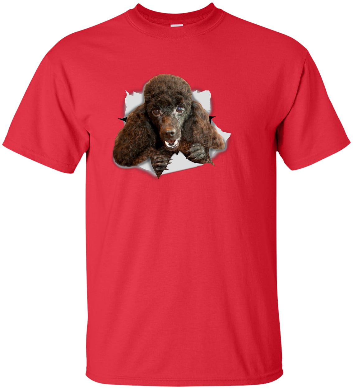 G200T Gildan Mens Tall Ultra Cotton Tee - Red