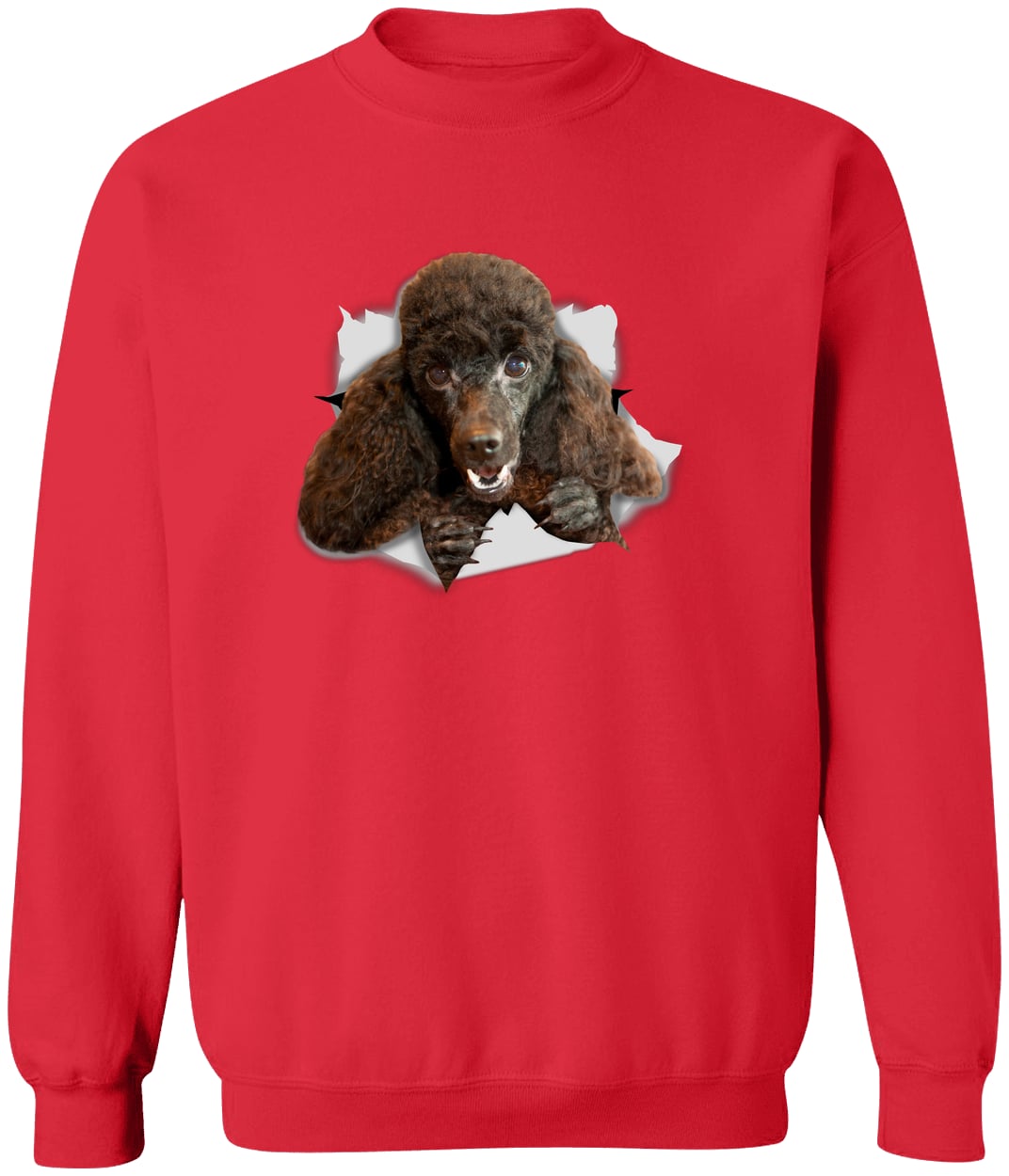 G180 Gildan Crewneck Pullover Sweatshirt - Red