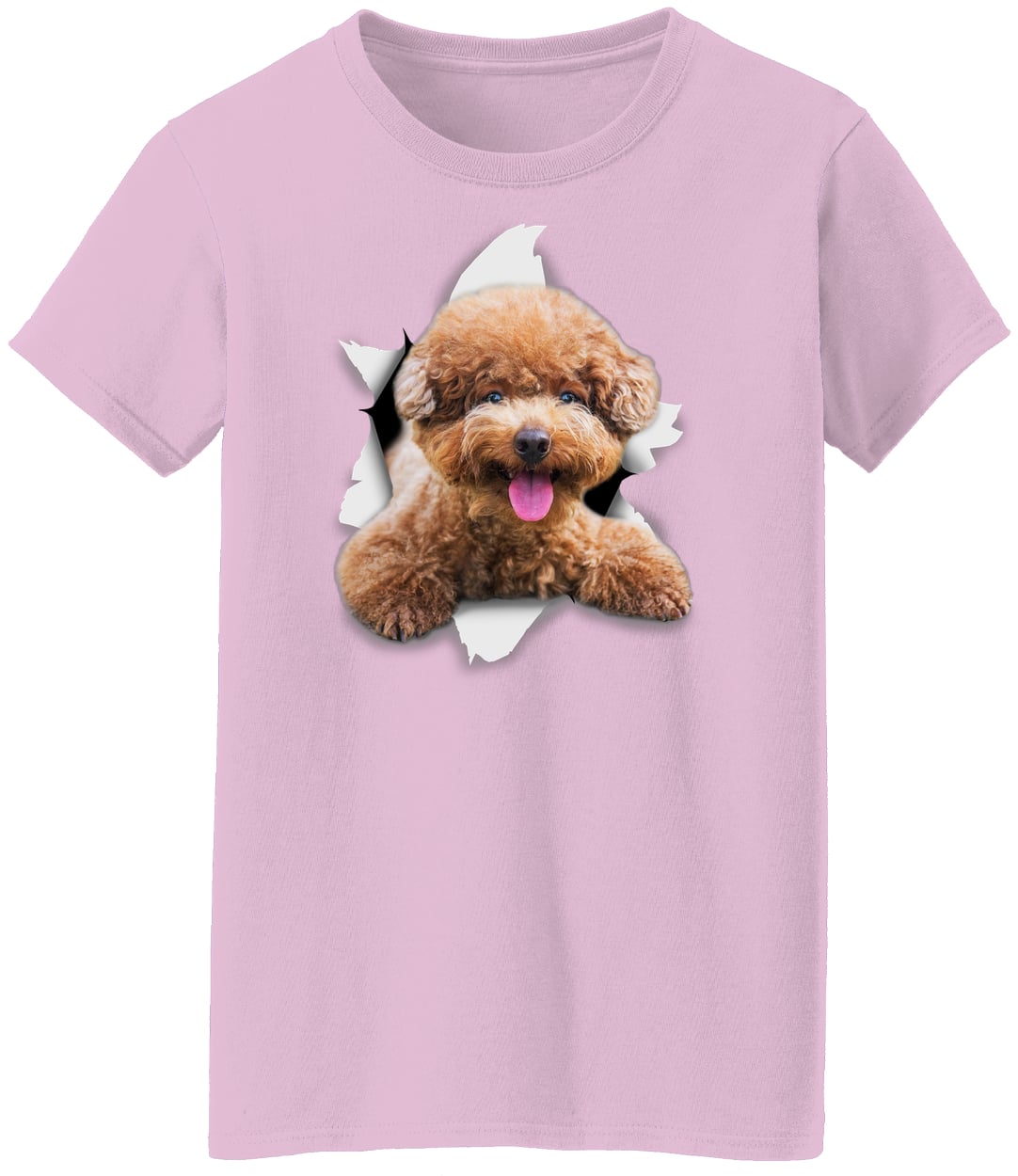 G500L Ladies' 5.3 oz. T-Shirt - Light Pink