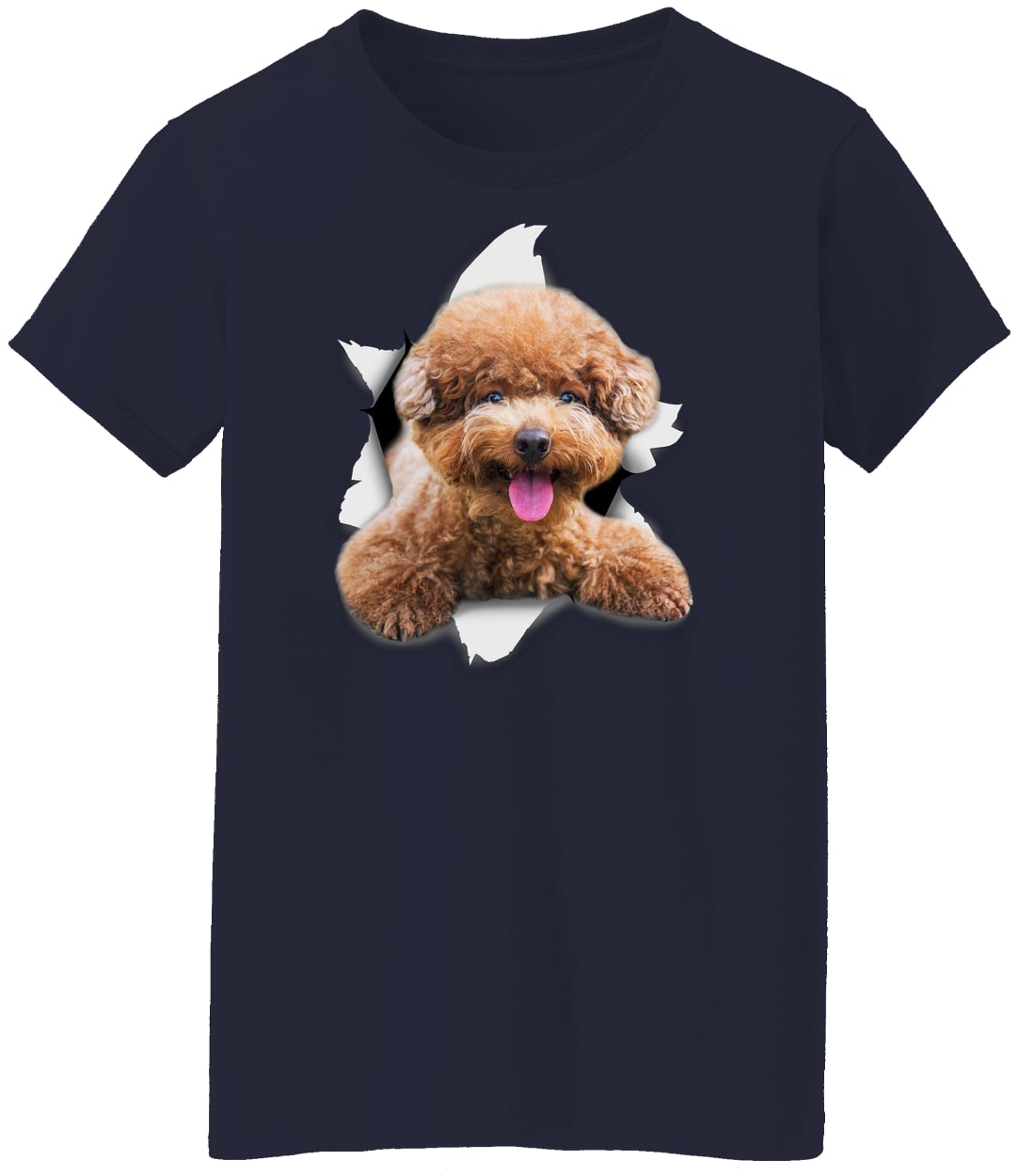 G500L Ladies' 5.3 oz. T-Shirt - Navy