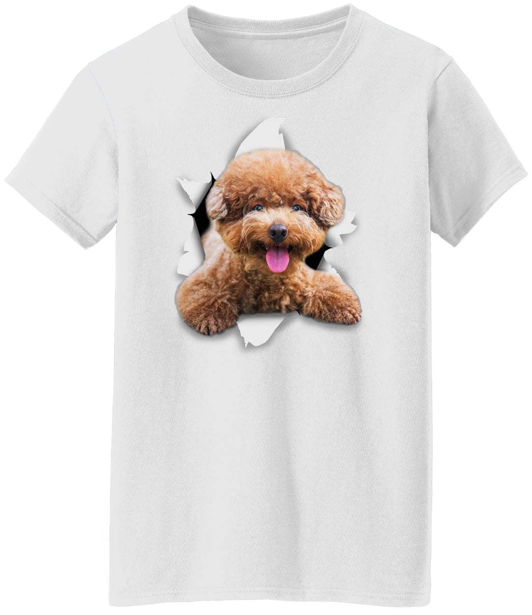 G500L Ladies' 5.3 oz. T-Shirt - White