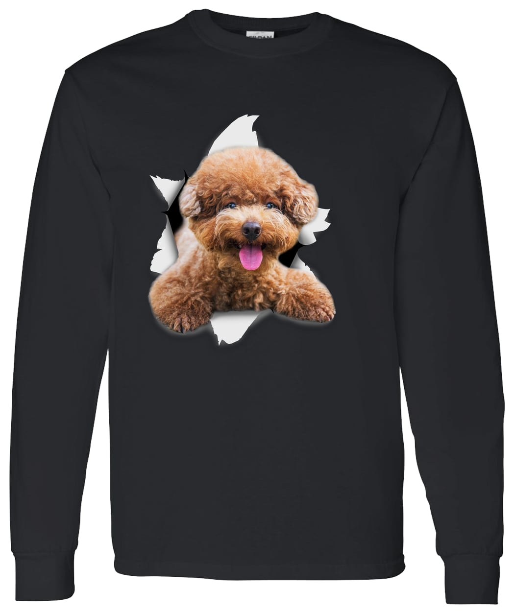 G540 LS T-Shirt 5.3 oz. - Black