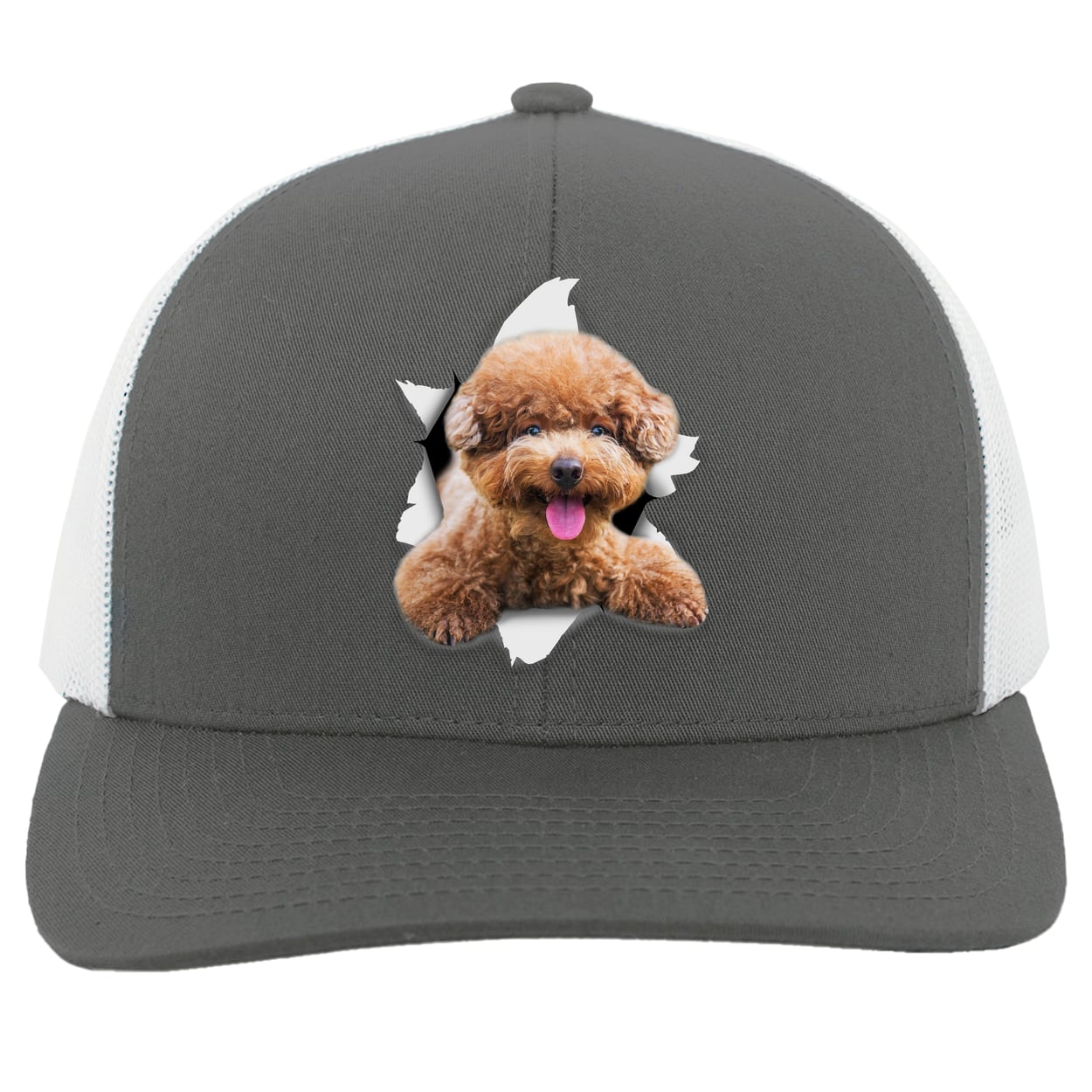 104C Trucker Snap Back - Graphite/White