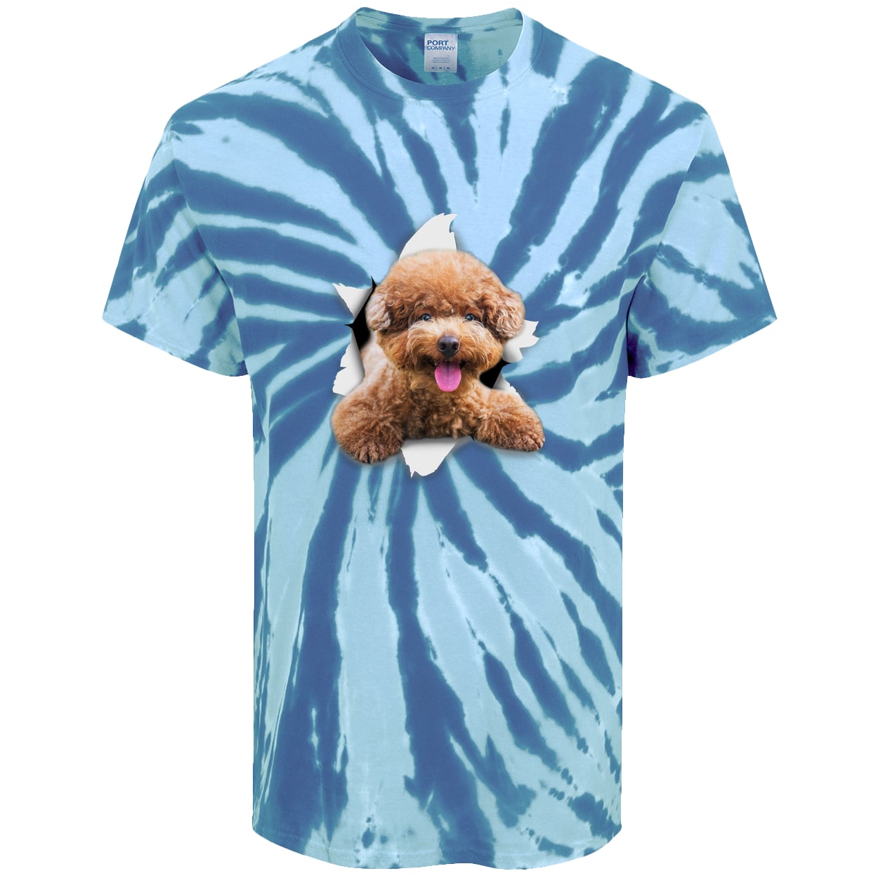 PC147 Port & Company Tie-Dye Tee - Royal