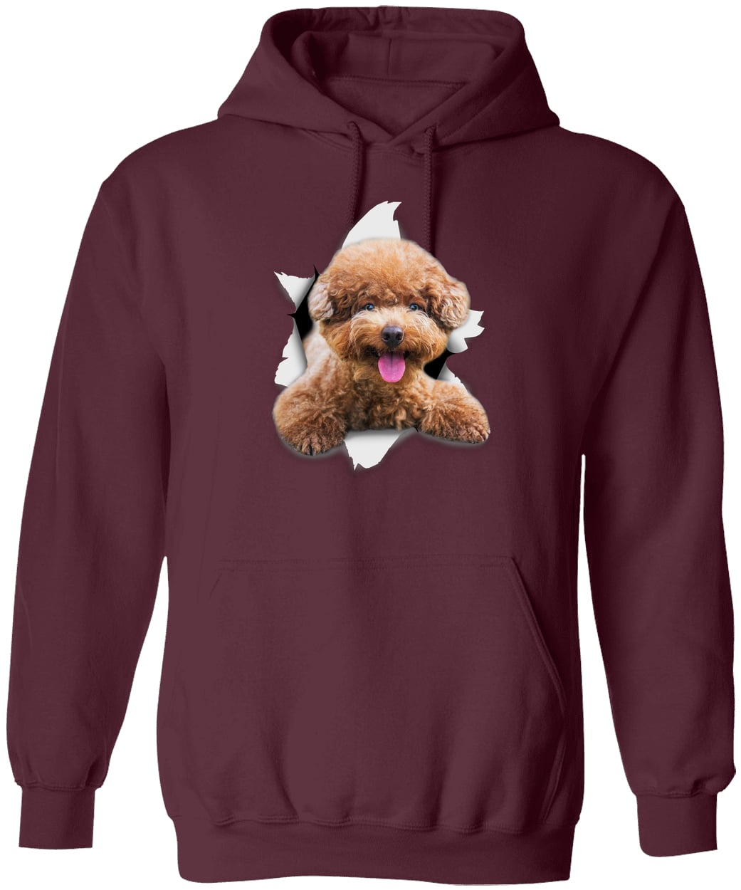 G185 Gildan Pullover Hoodie - Maroon