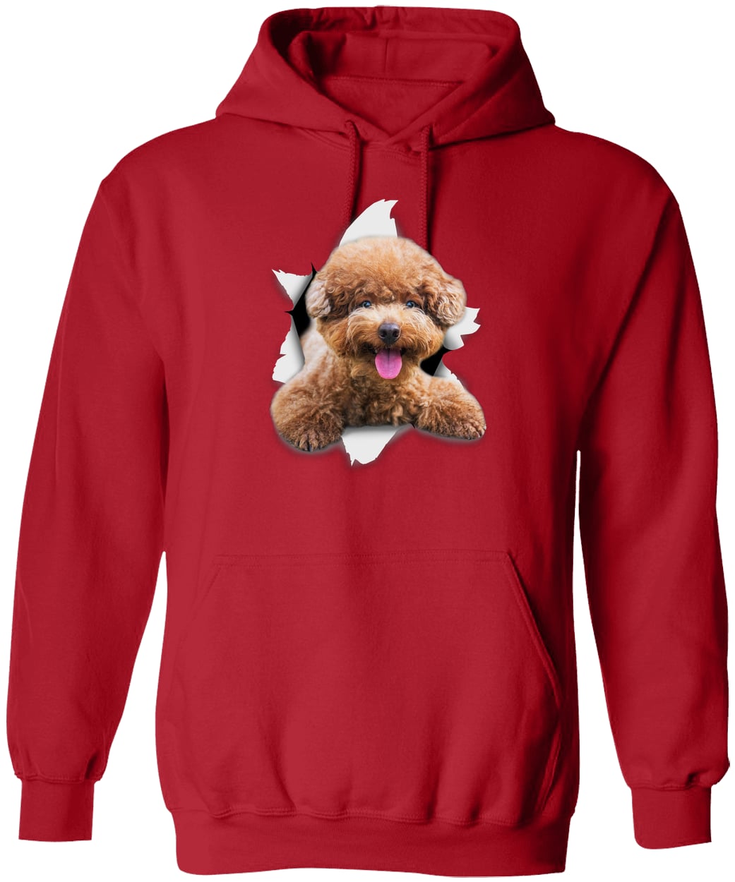 G185 Gildan Pullover Hoodie - Red