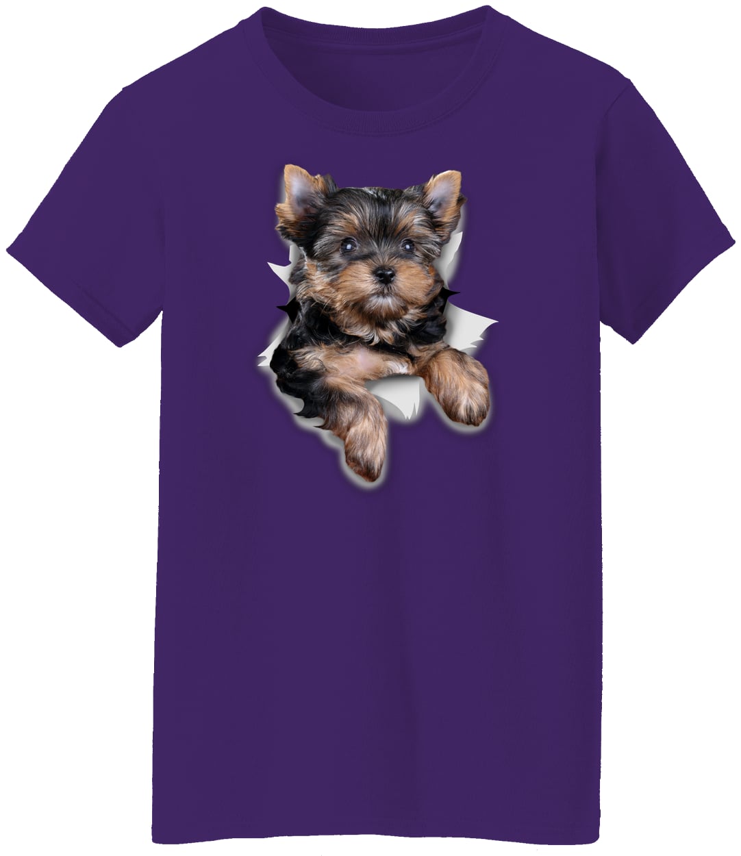 G500L Ladies' 5.3 oz. T-Shirt - Purple