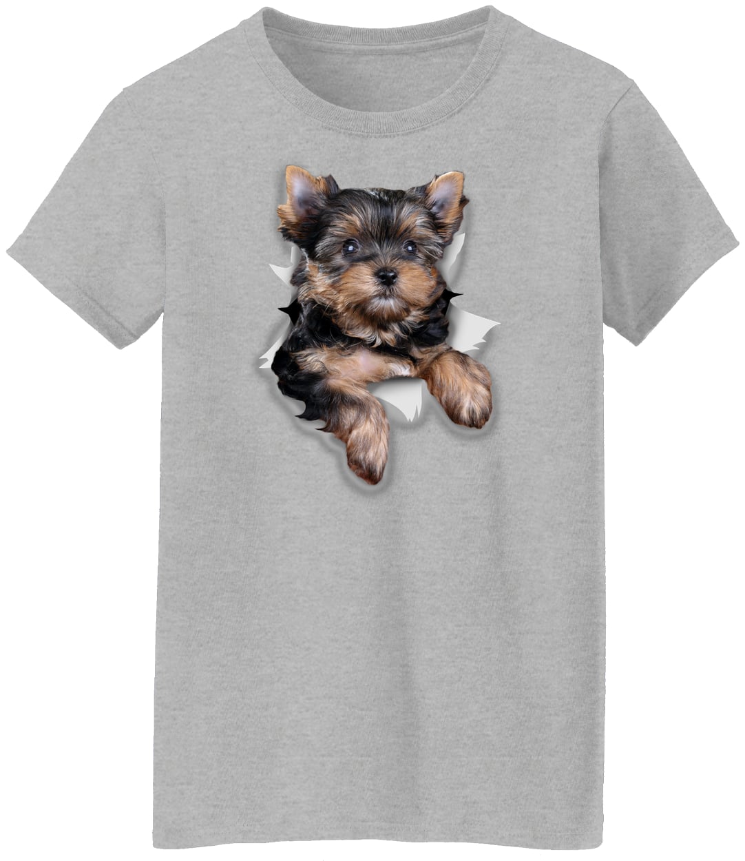G500L Ladies' 5.3 oz. T-Shirt - Sport Grey