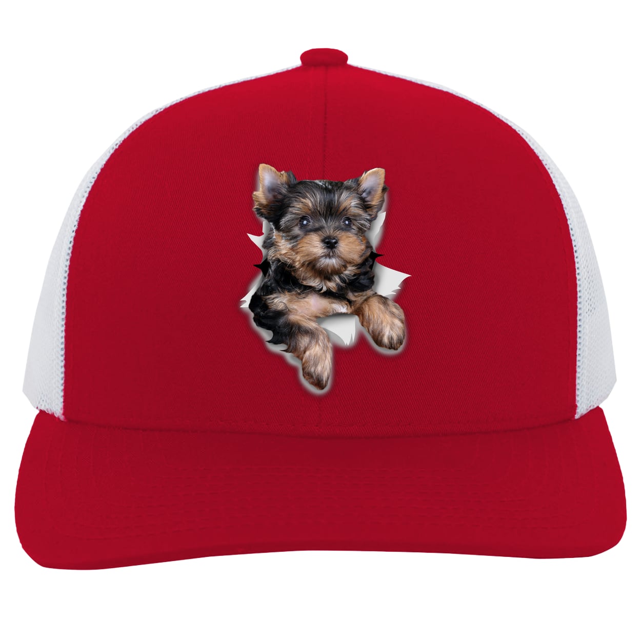 104C Trucker Snap Back - Red/White