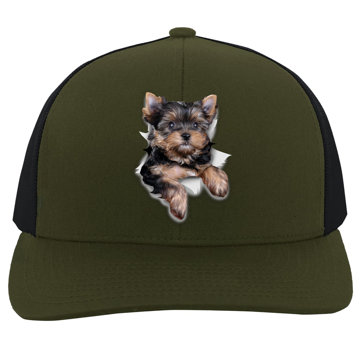 104C Trucker Snap Back - Moss/Charcoal