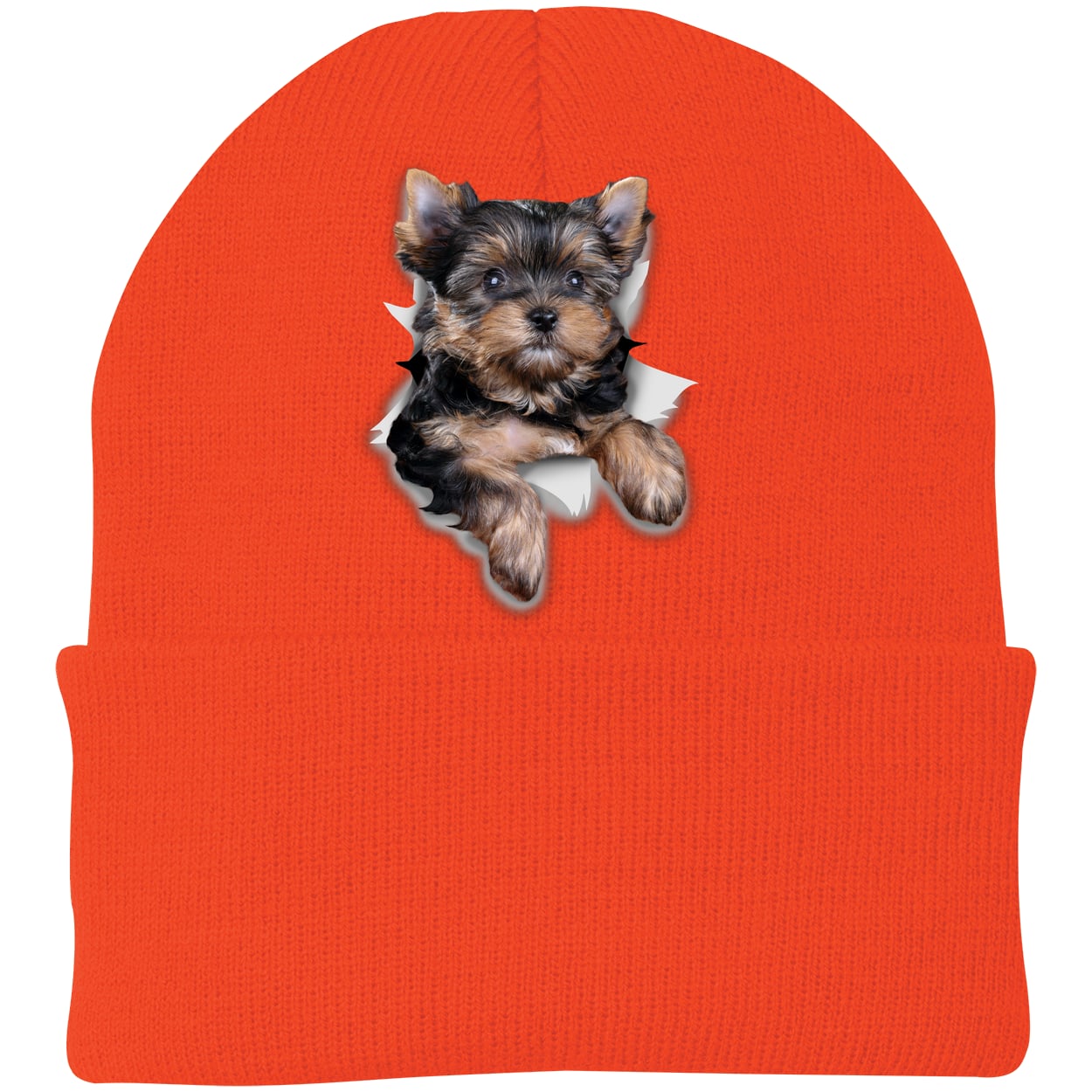 CP90 Port & Company Knit Beanie - Athletic Orange