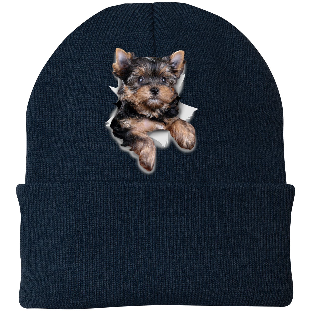 CP90 Port & Company Knit Beanie - Navy