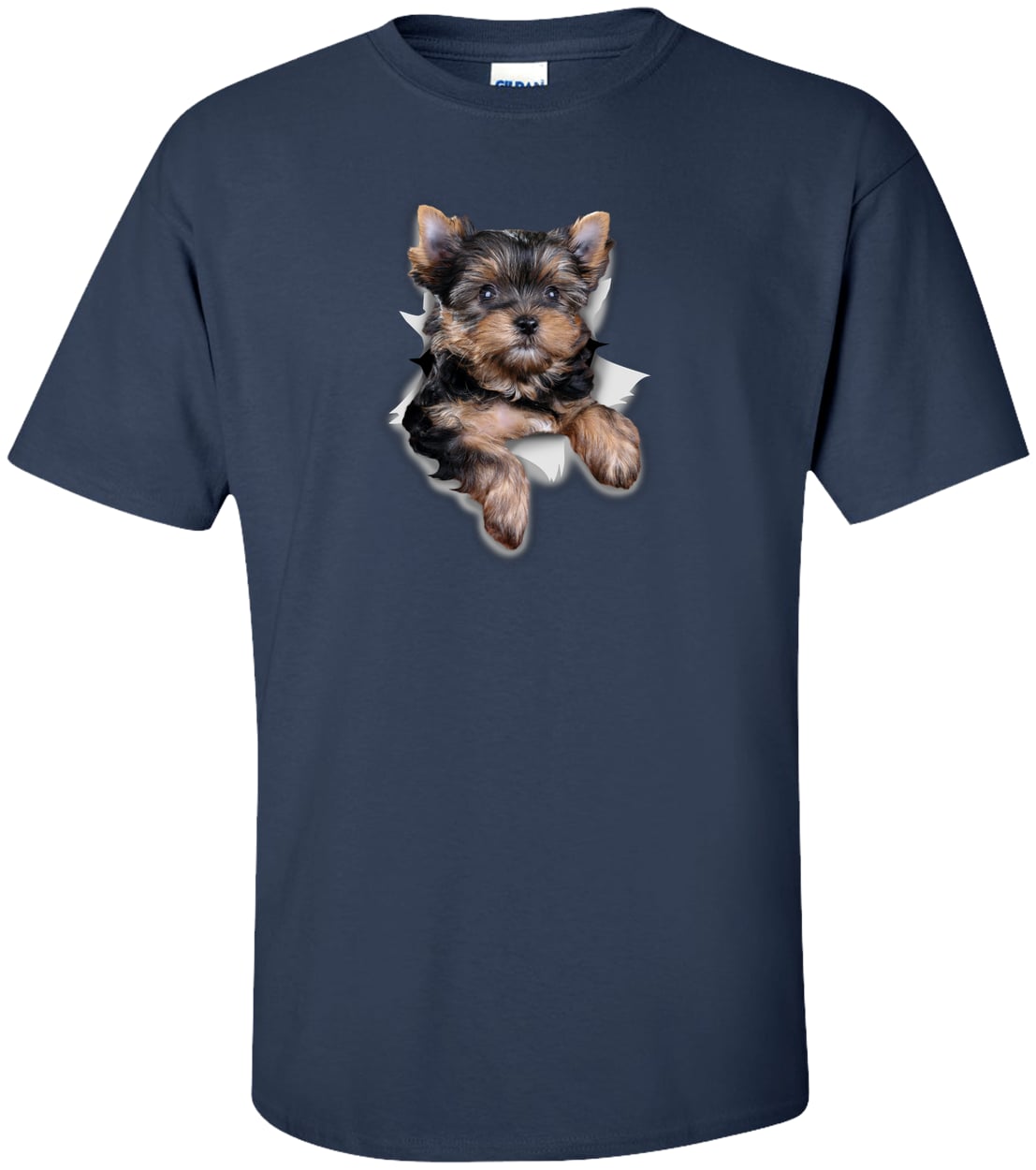 G200T Gildan Mens Tall Ultra Cotton Tee - Navy