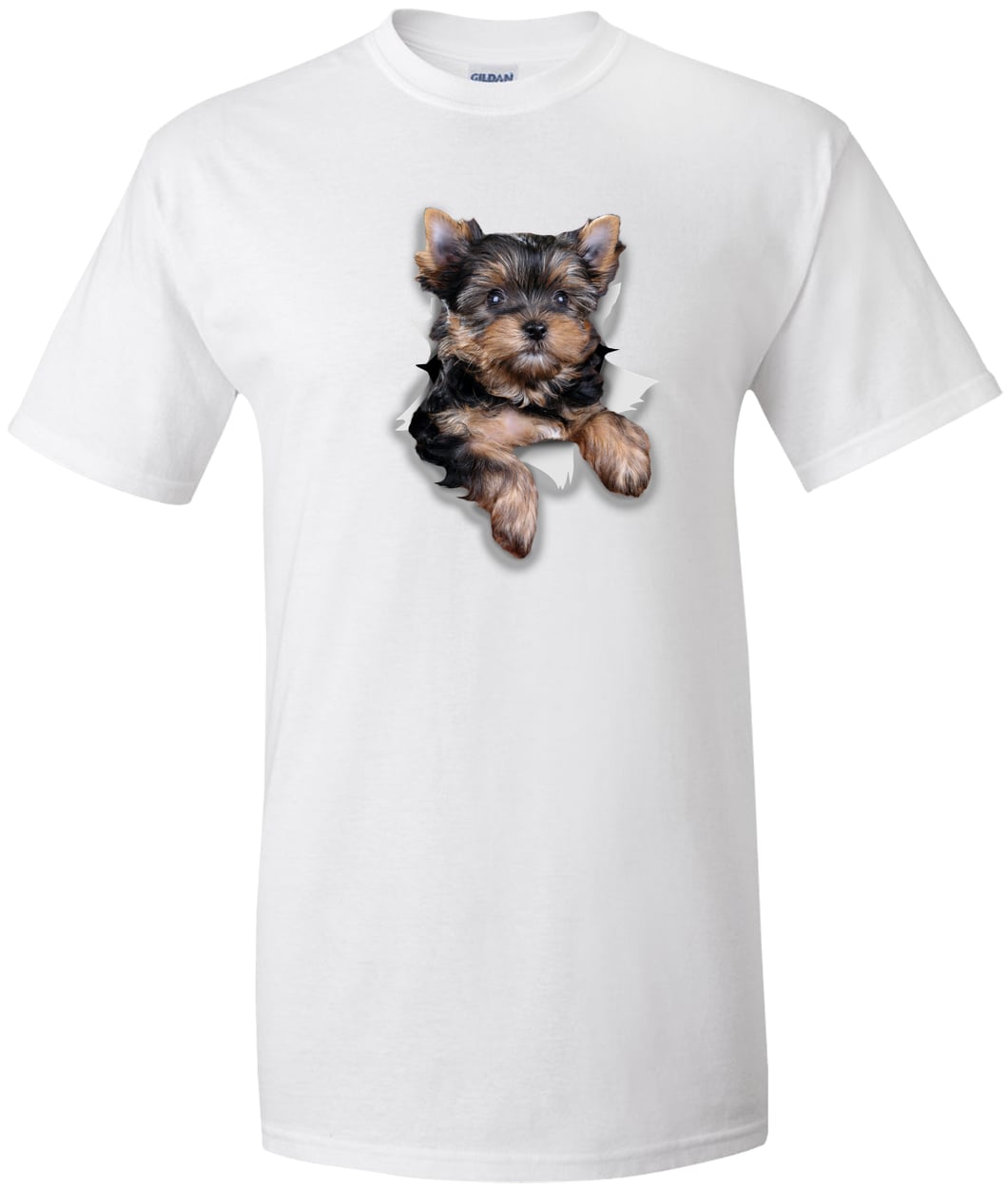 G200T Gildan Mens Tall Ultra Cotton Tee - White