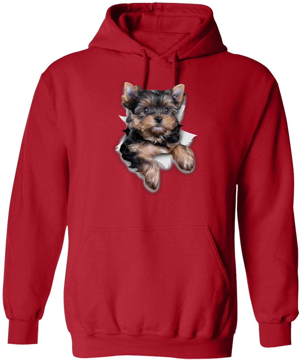 G185 Gildan Pullover Hoodie - Red