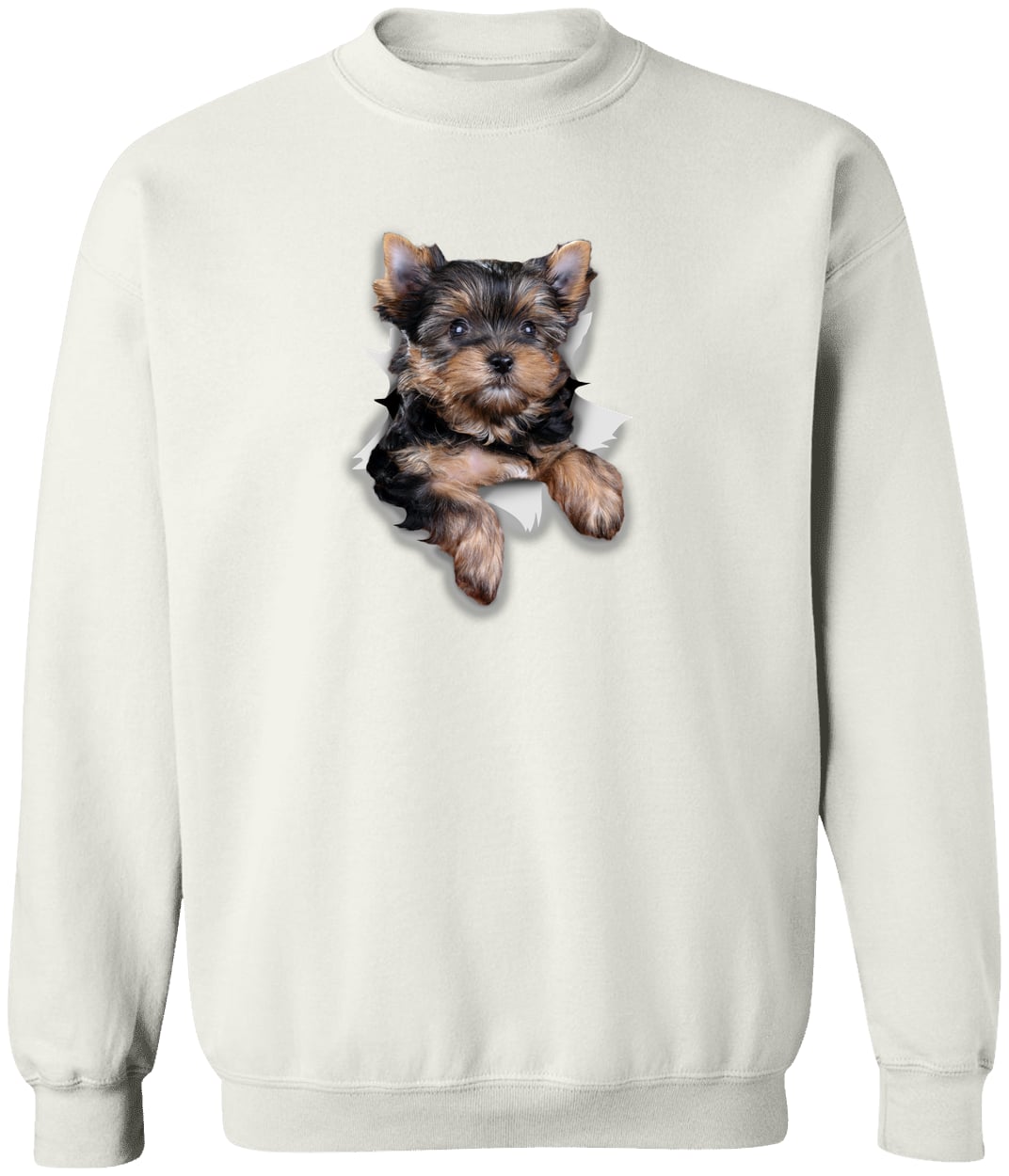 G180 Gildan Crewneck Pullover Sweatshirt - White