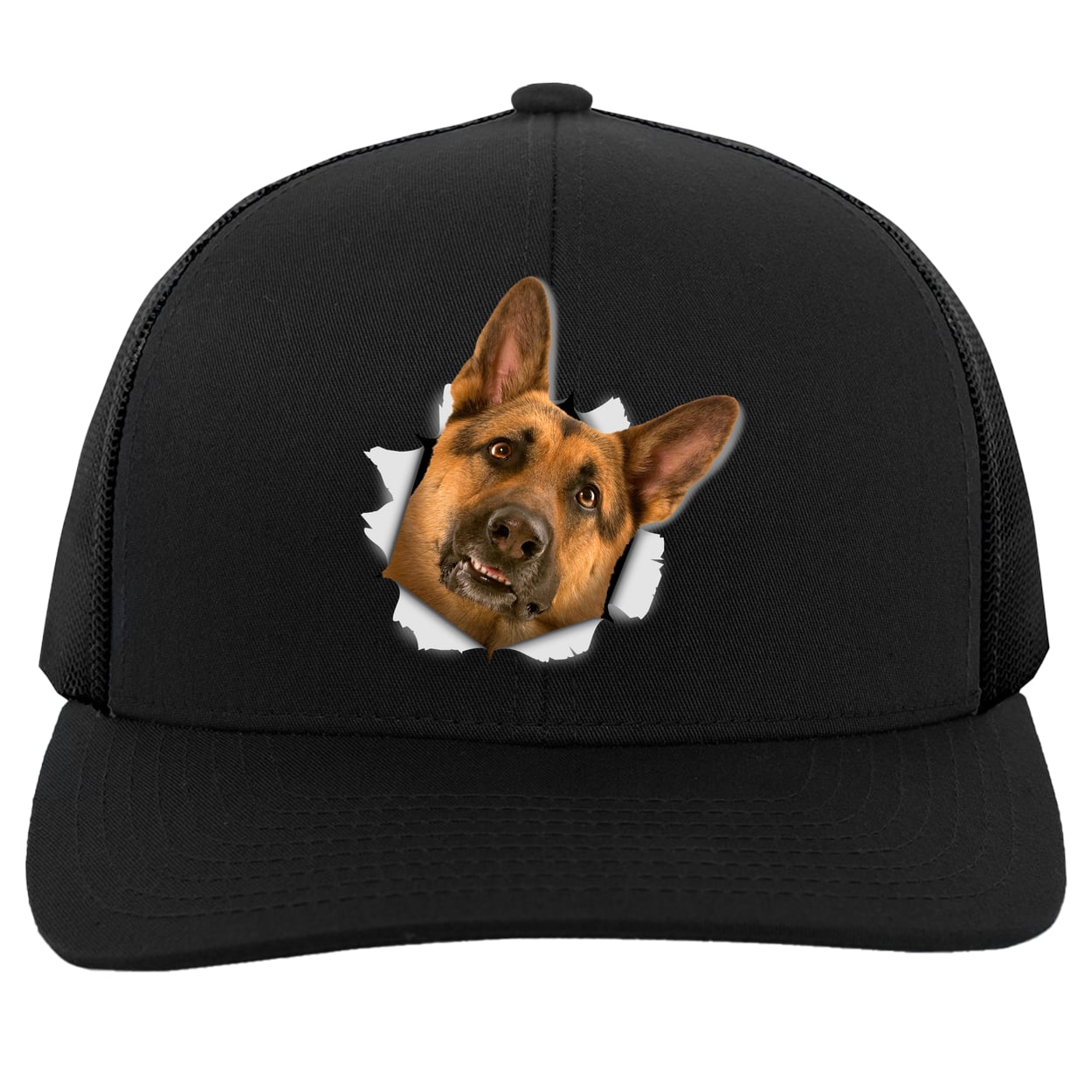 104C Trucker Snap Back - Black
