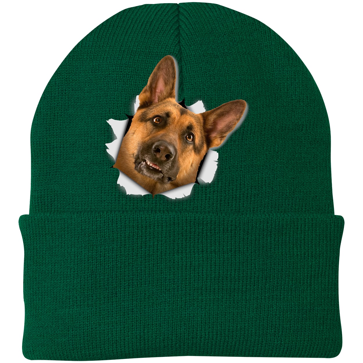 CP90 Port & Company Knit Beanie - Athletic Green