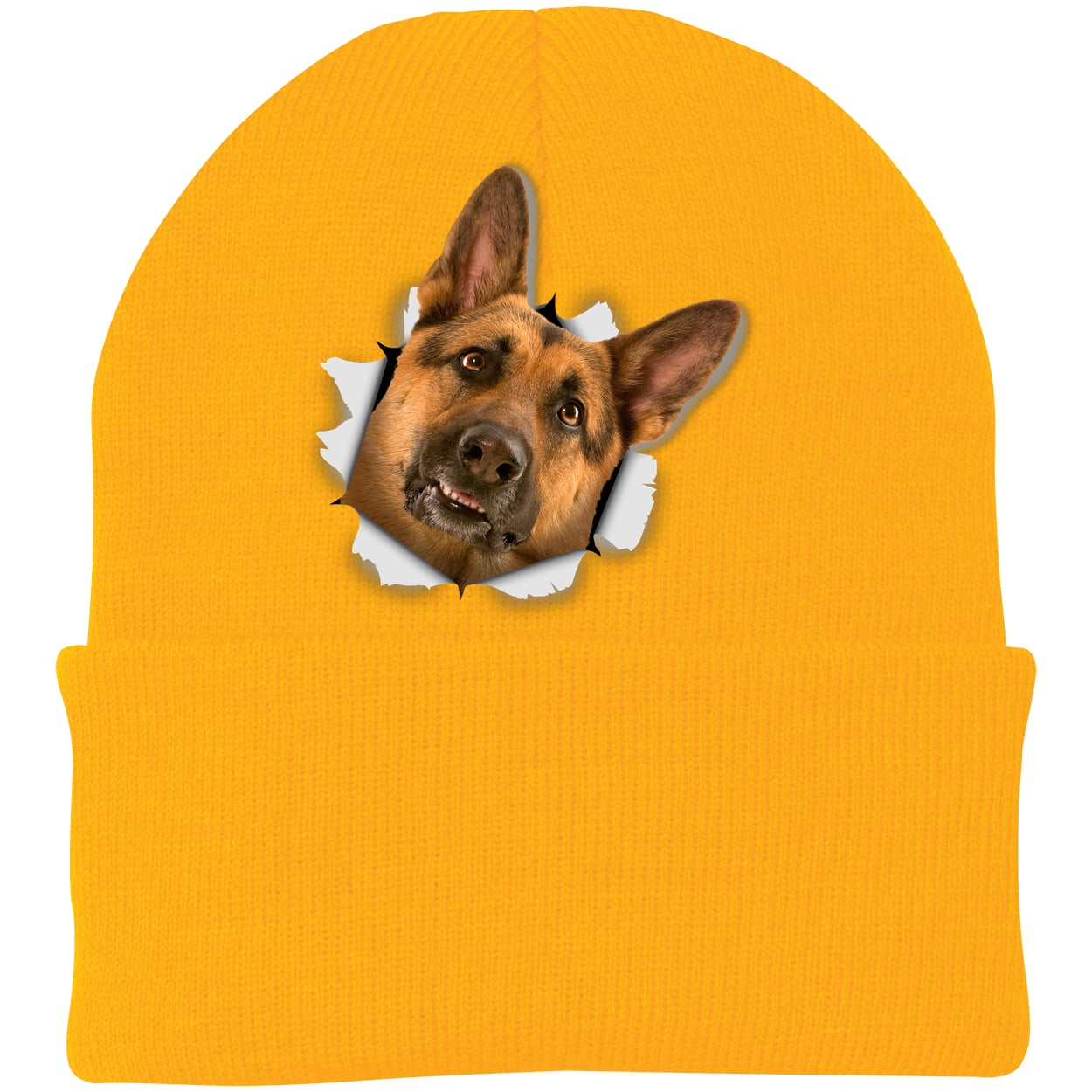 CP90 Port & Company Knit Beanie - Athletic Gold