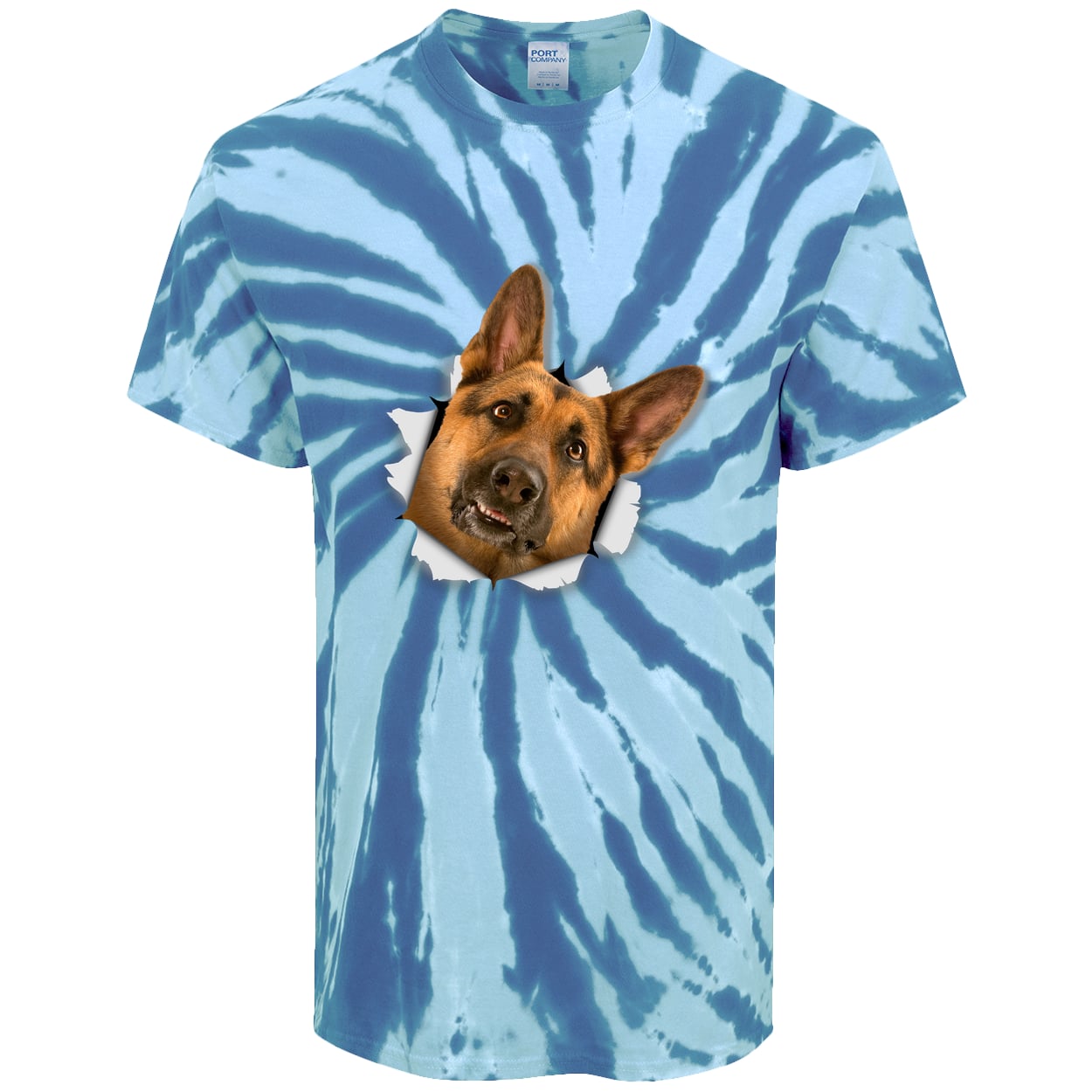 PC147 Port & Company Tie-Dye Tee - Royal