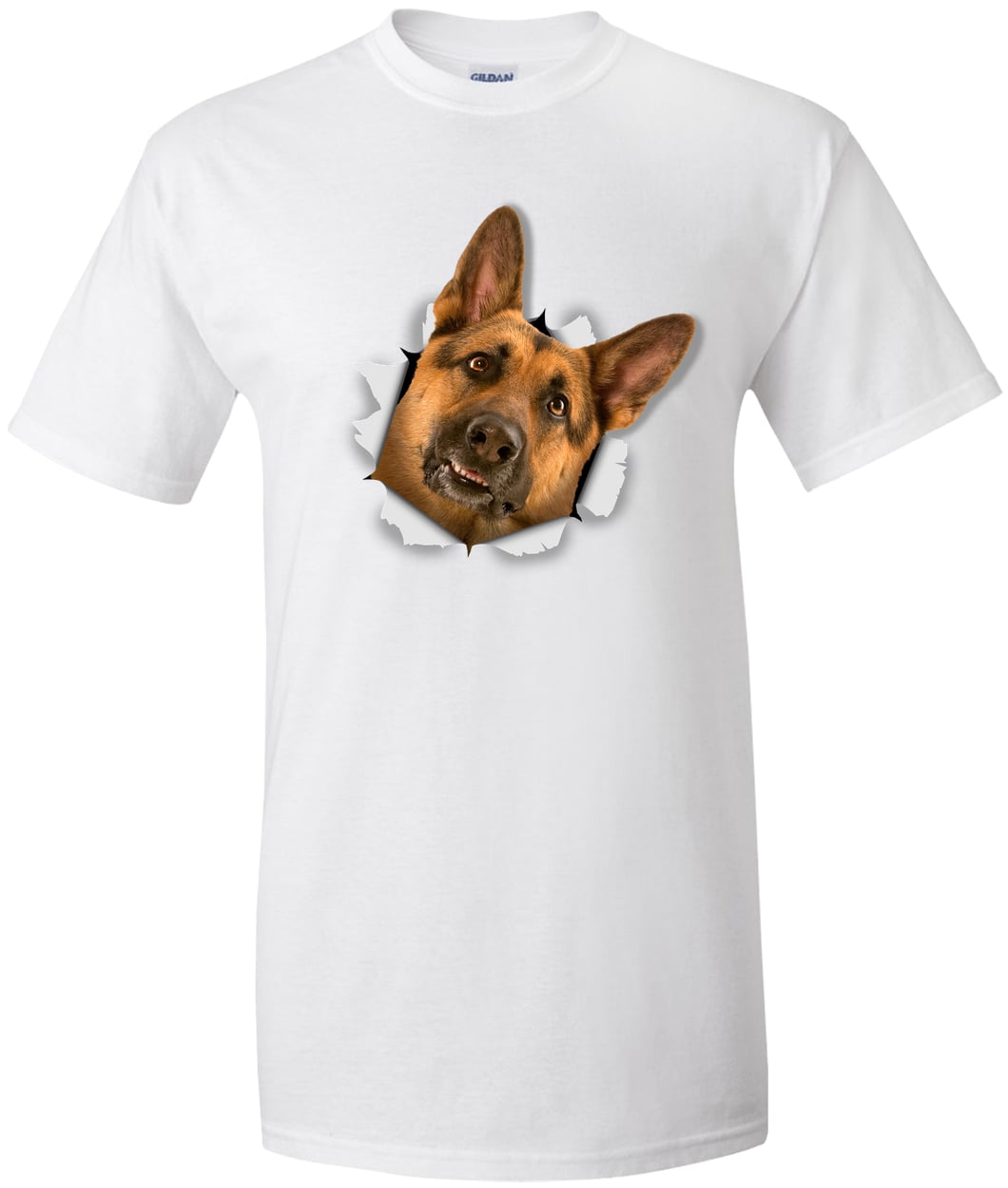 G200T Gildan Mens Tall Ultra Cotton Tee - White