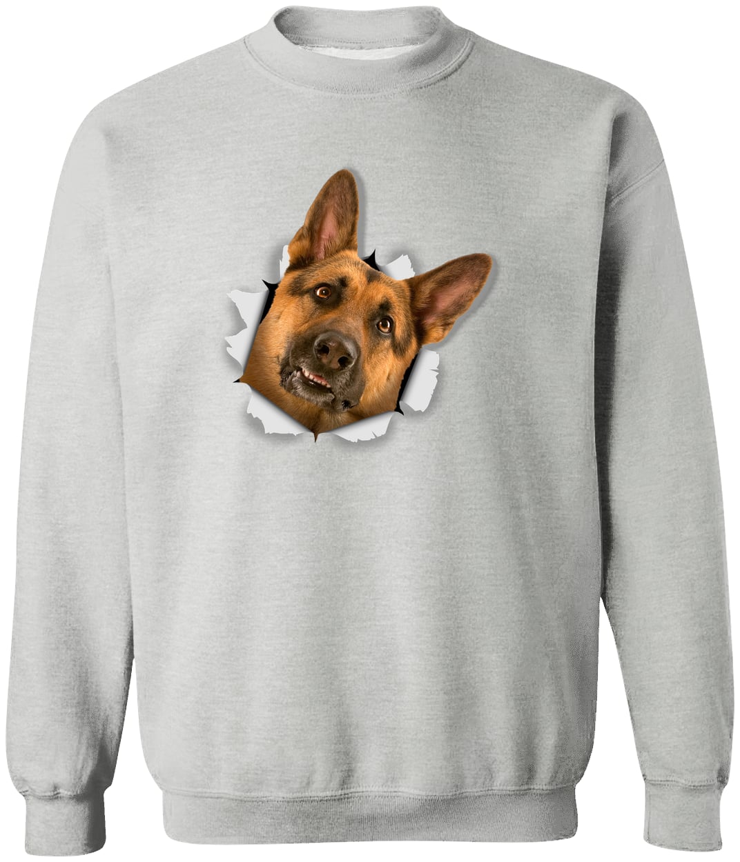 G180 Gildan Crewneck Pullover Sweatshirt - Sport Grey