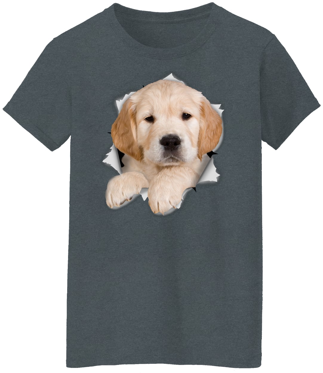 G500L Ladies' 5.3 oz. T-Shirt - Dark Heather