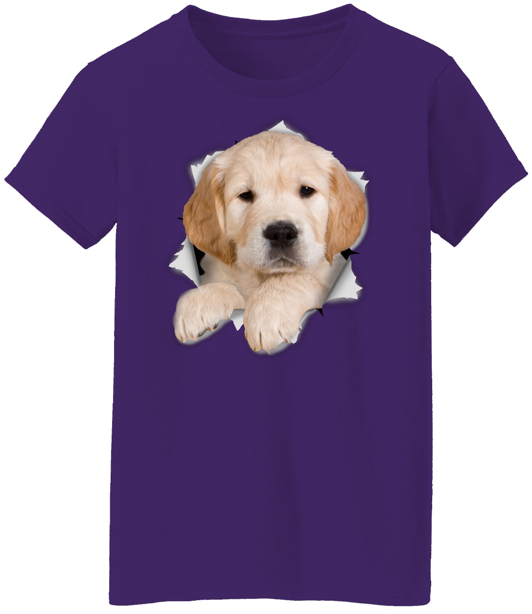 G500L Ladies' 5.3 oz. T-Shirt - Purple