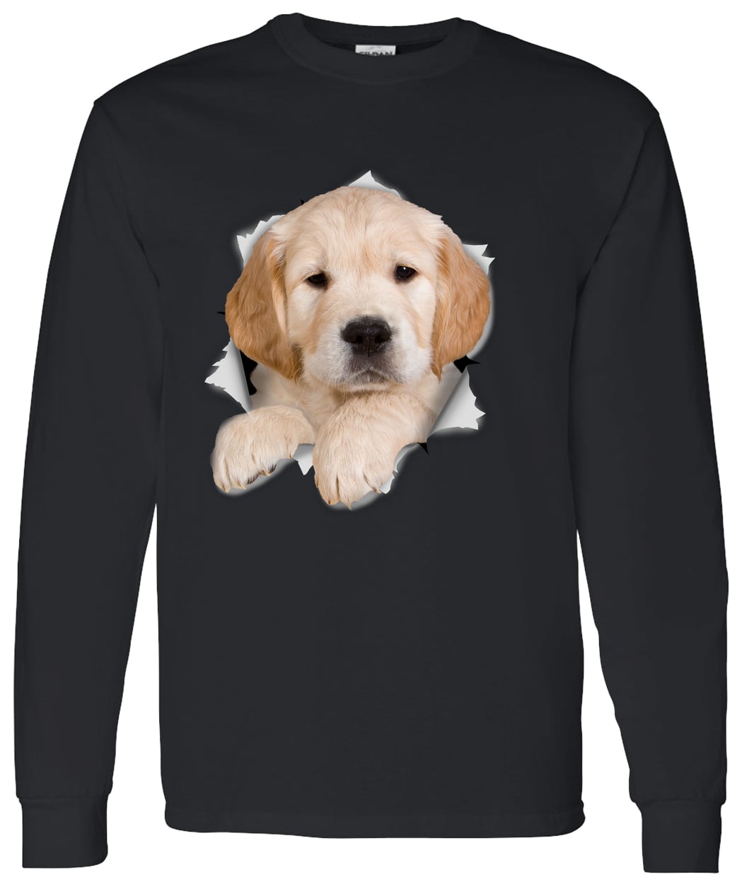 G540 LS T-Shirt 5.3 oz. - Black