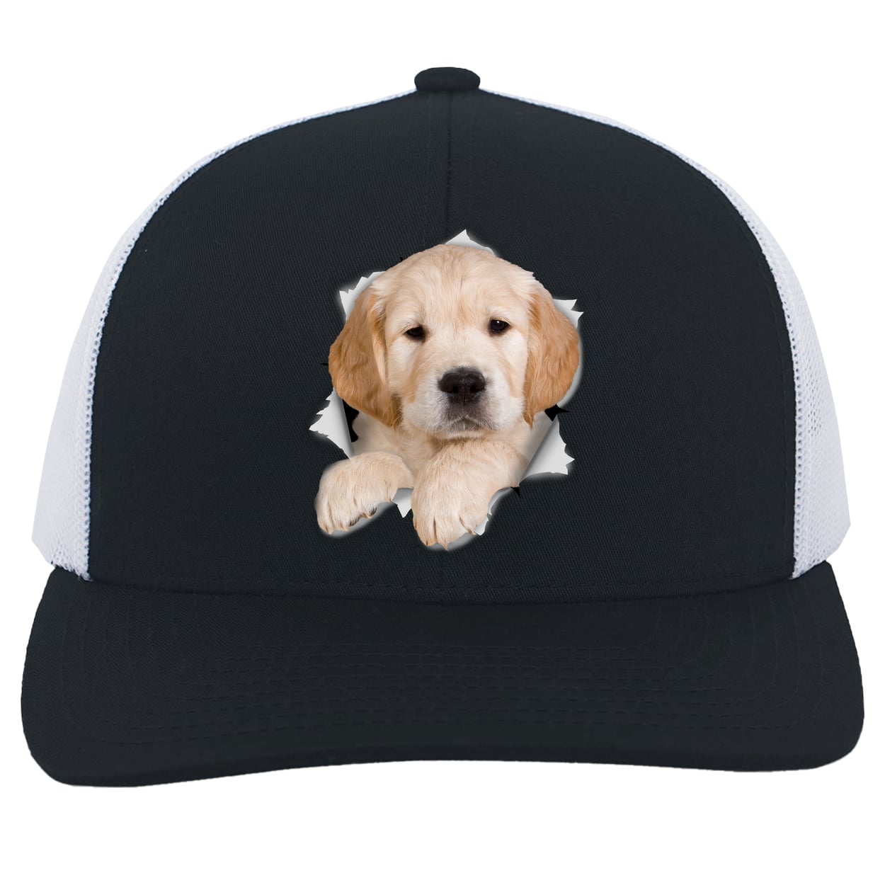 104C Trucker Snap Back - Navy/White