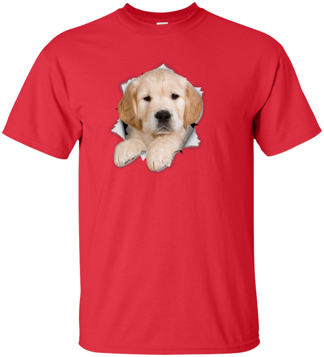 G200T Gildan Mens Tall Ultra Cotton Tee - Red