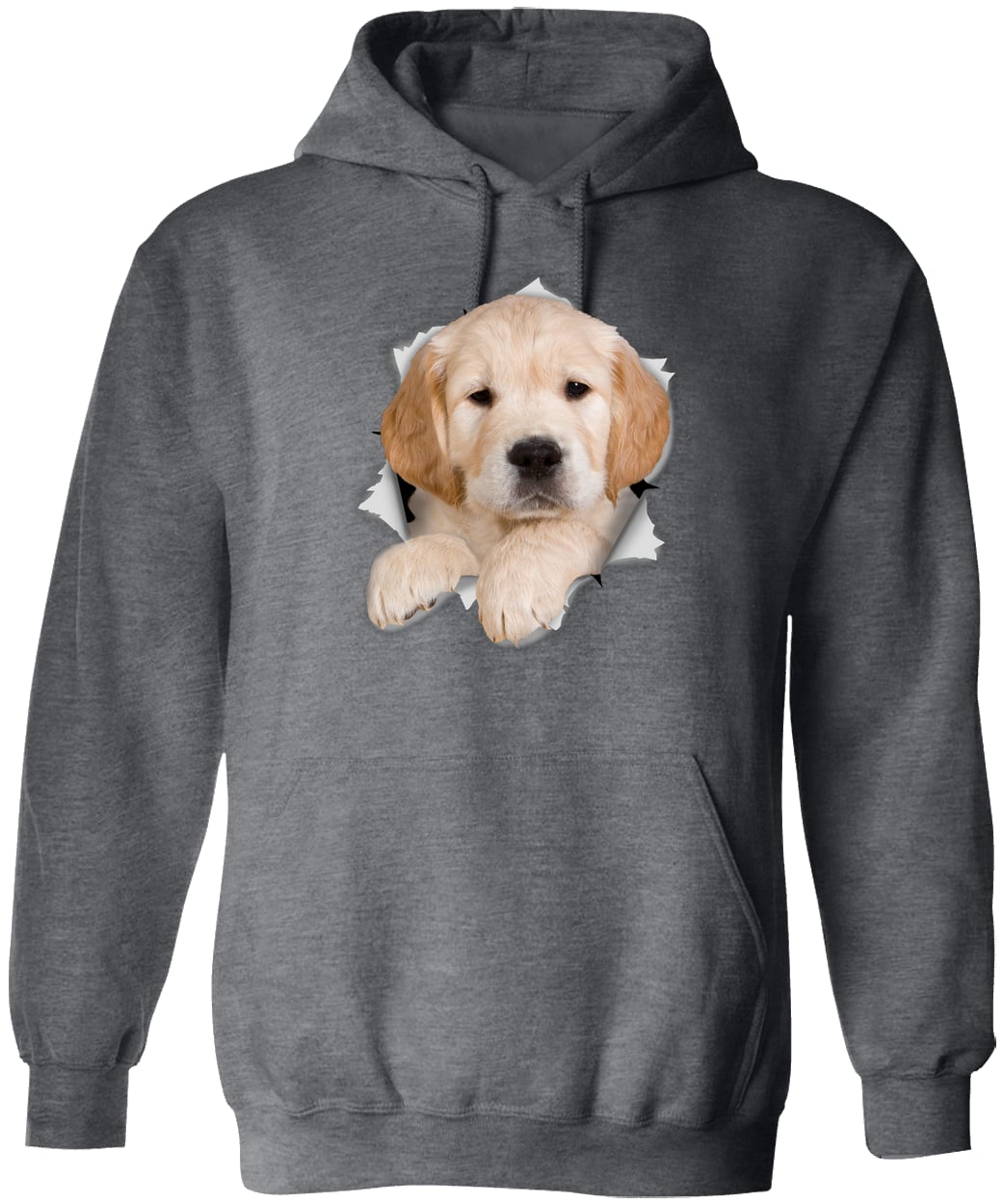 G185 Gildan Pullover Hoodie - Dark Heather