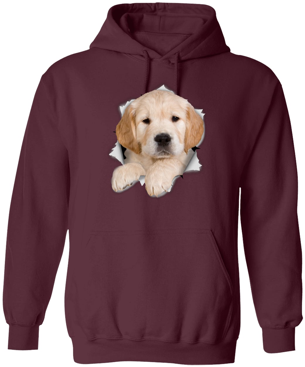 G185 Gildan Pullover Hoodie - Maroon